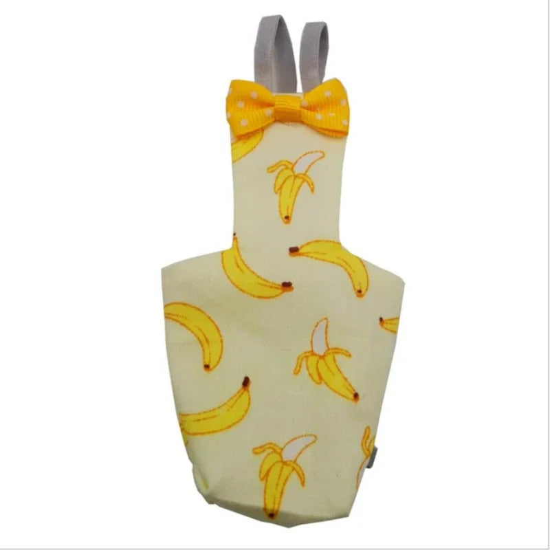 NONECN Parrot Diaper With Bowtie Flight Suit For Birds