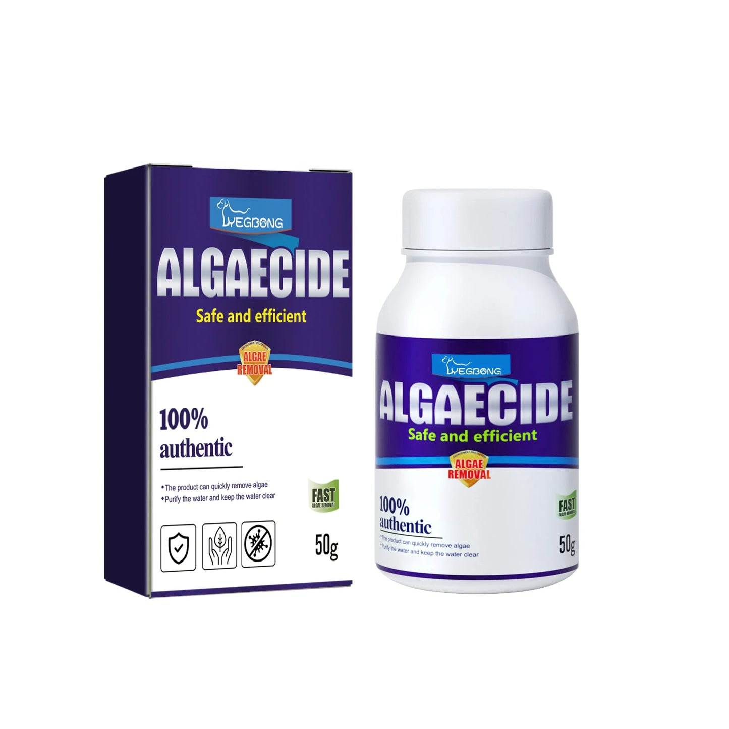 Aquarium Algae and Moss Remover Fast Acting for Clear Tanks