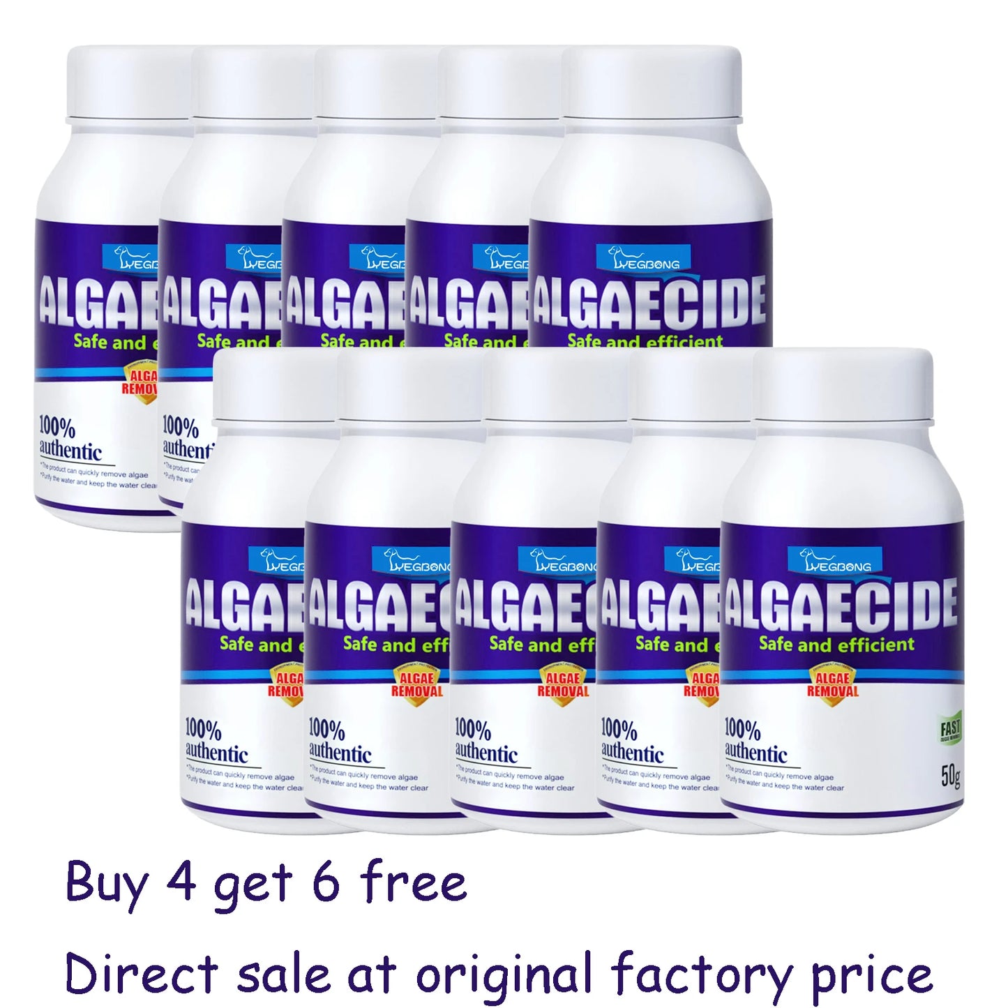 Aquarium Algae and Moss Remover Fast Acting for Clear Tanks