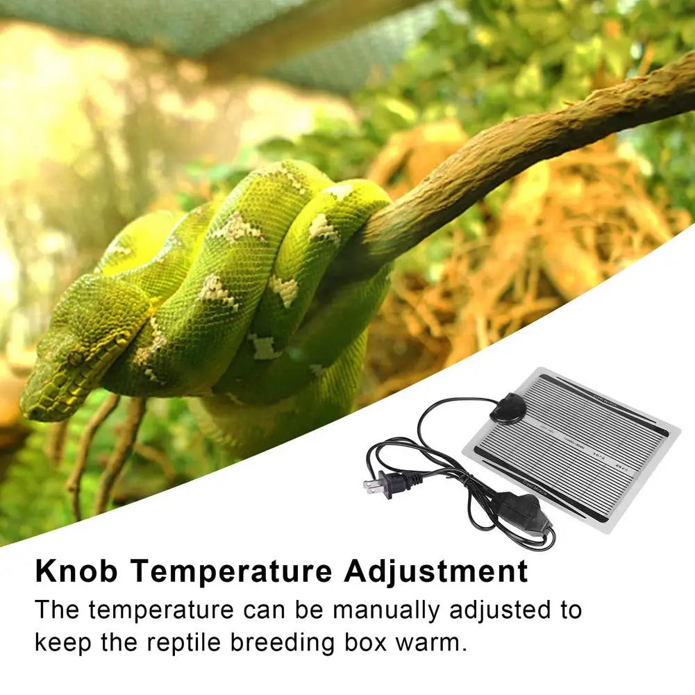 Reptile Heat Pad 5W 15W 25W Adjustable Under Tank Heater
