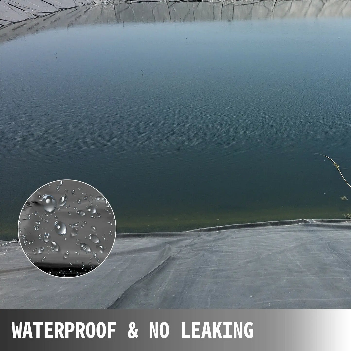 SucceBuy LLDPE Pond Liner 20 Mil For Ponds And Waterfalls