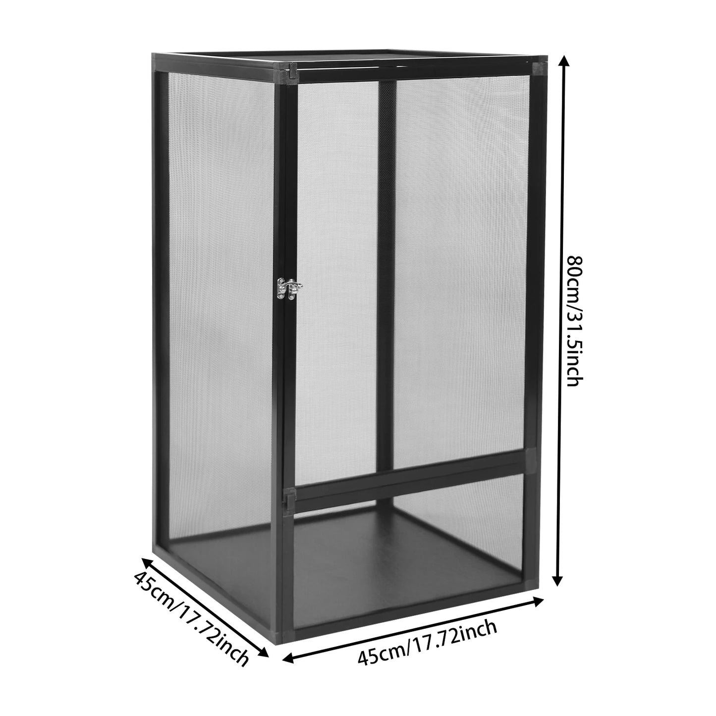 Bymaocar Micro Habitat Terrarium Enclosure Reptile Feeding Box 20kg