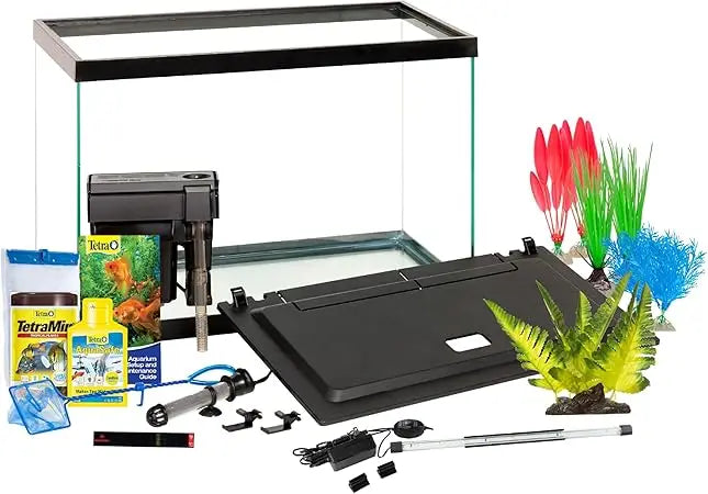 Freshwater Fish Tank Kit LED Light And Accessories