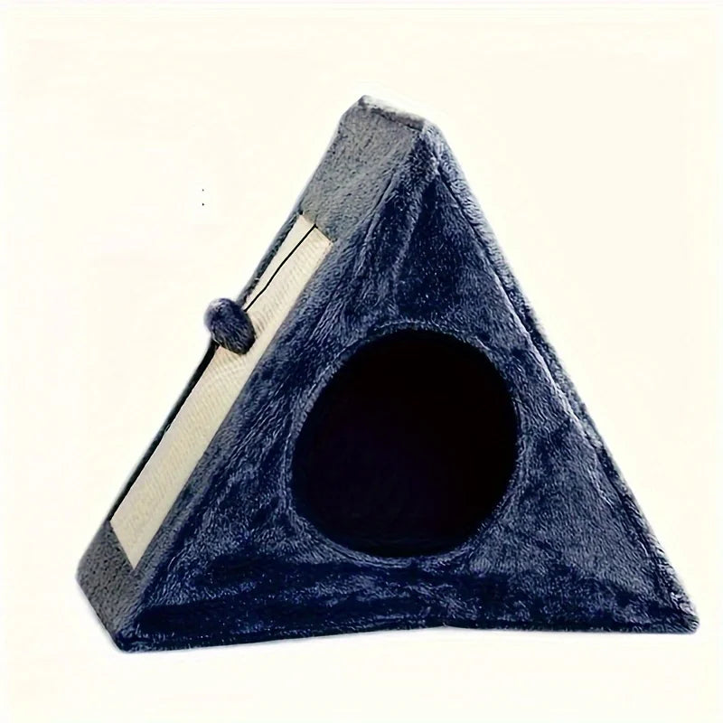 NONECN Cat Bed With Toy Ball And Sisal Scratching Board