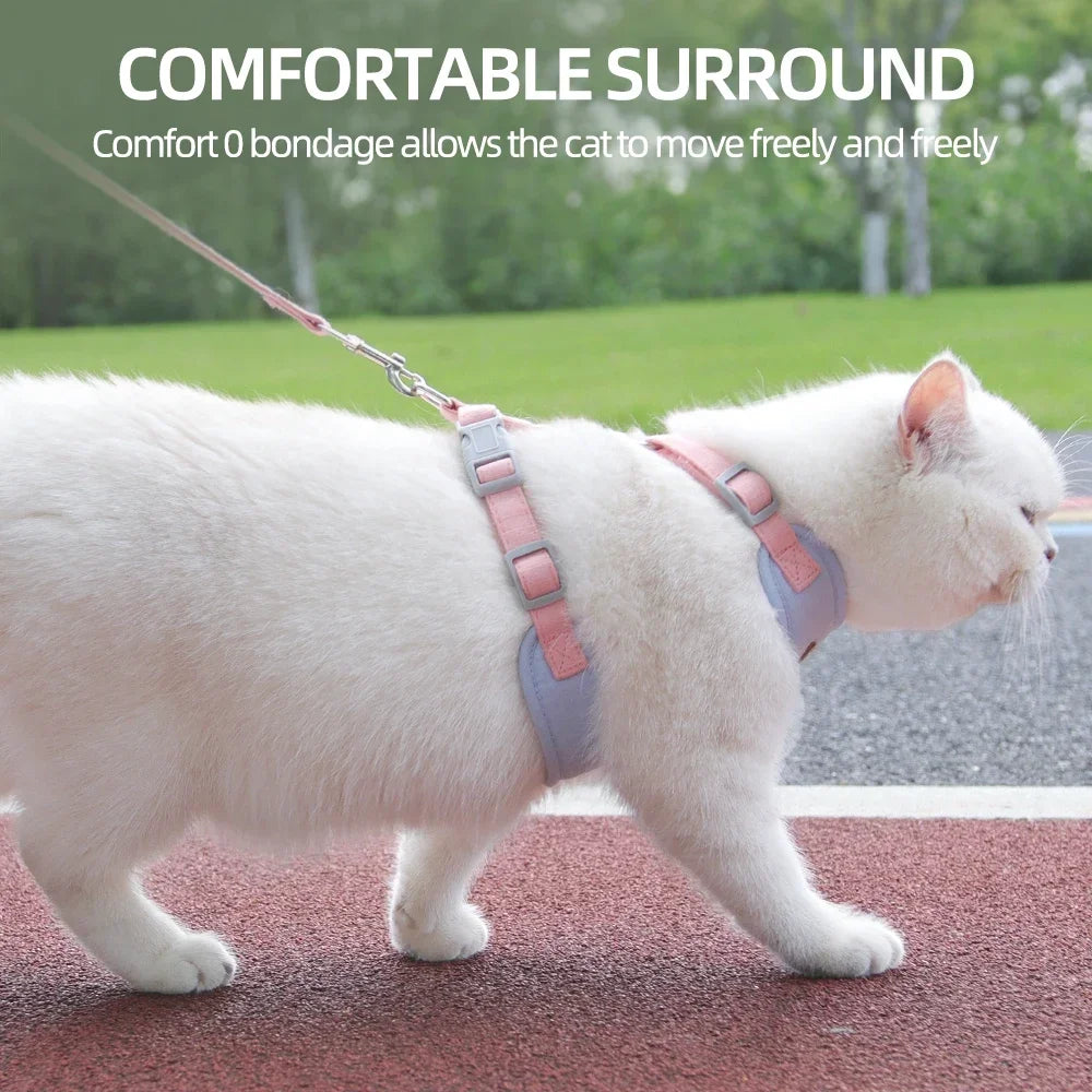 Breathable Cat Harness And Leash For Small Dogs And Cats