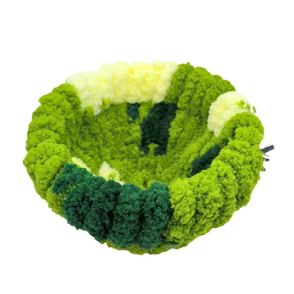 NONECN Plush Bird Nest Bed For Small Parrot Cage Accessory