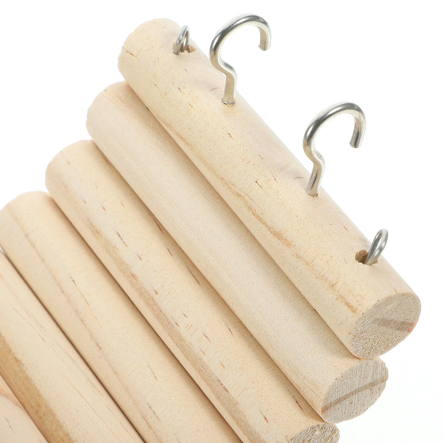 NONECN Wooden Ladder Toy for Hamsters and Small Pets Hideout