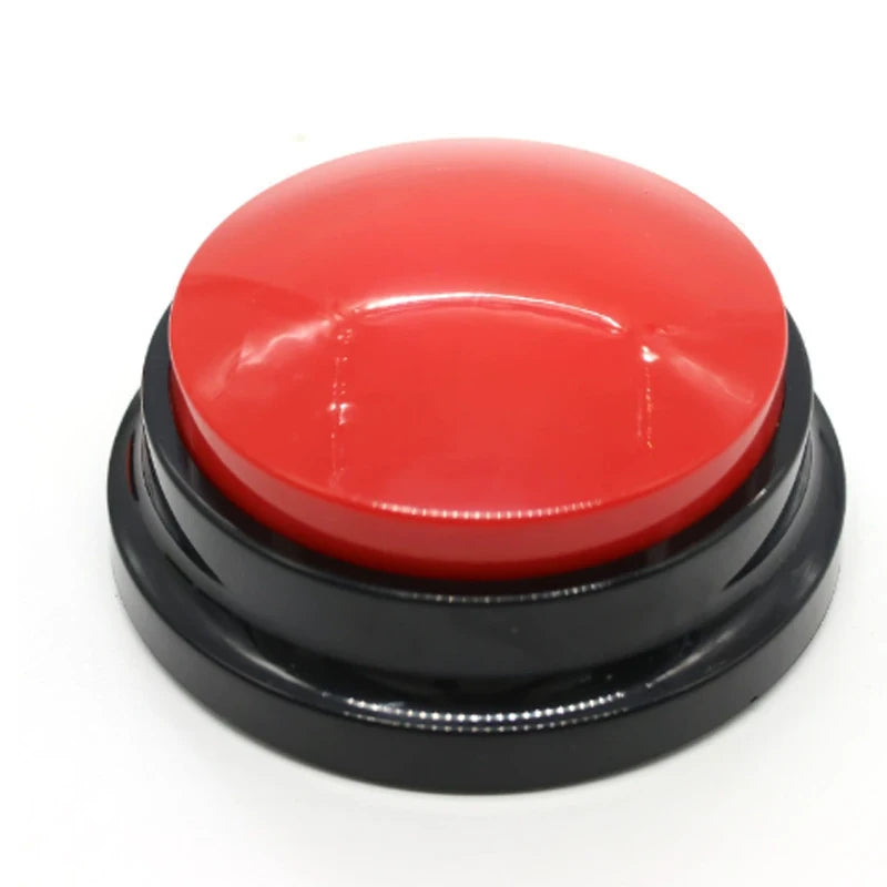 Recordable Dog Toy Squeak Toy With Talking Pet Buttons