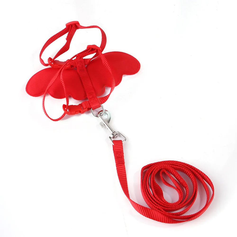 Angel Wings Harness and Leash for Small and Medium Pets