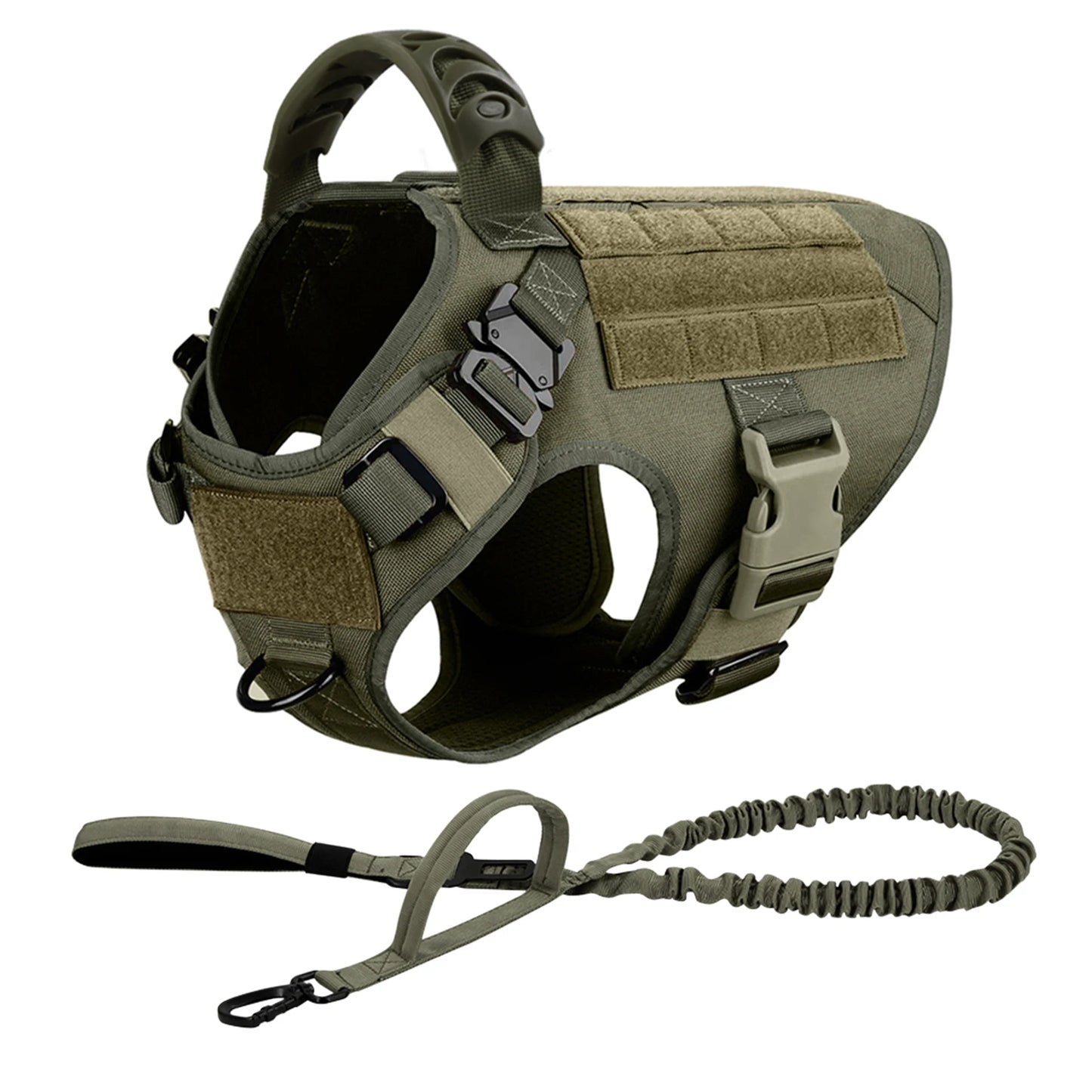 Dog Harness And Leash Set For Training And Walking