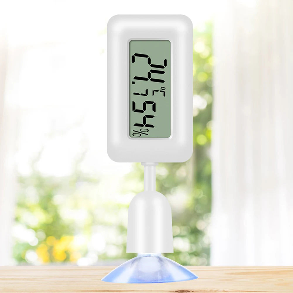 Shunmaii Reptile Digital Thermometer Hygrometer for Terrarium with Suction Cup