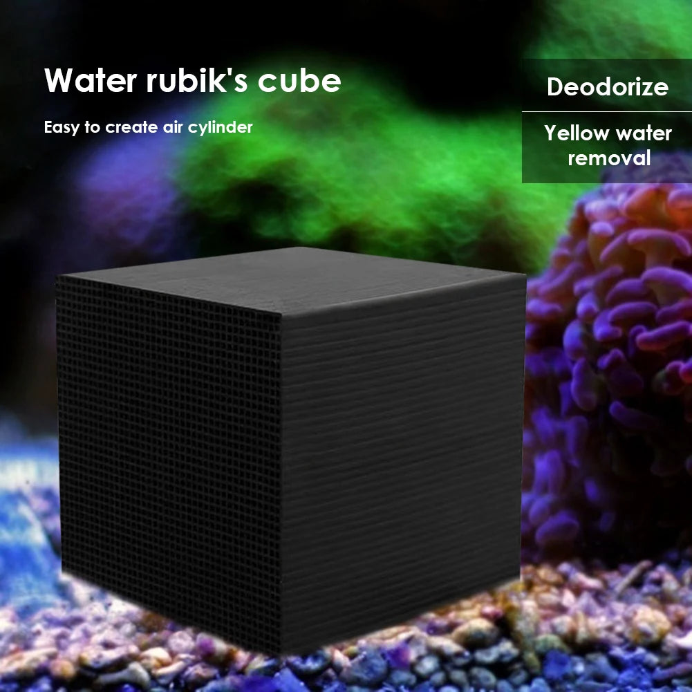 Shunmaii Eco Aquarium Activated Carbon Filter Purifier For Fish Tank