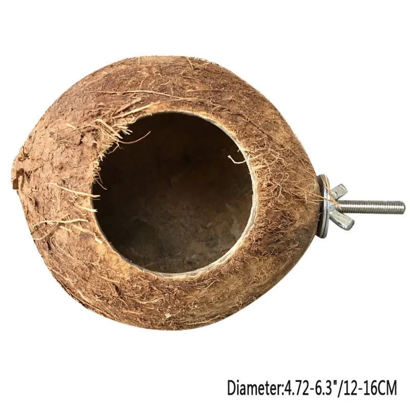 Wood Parrot Chewing Toy For Cage Hanging Swing Climb