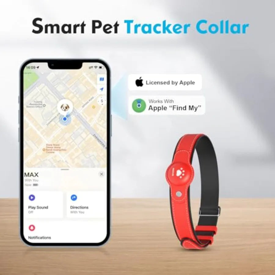 2 In 1 GPS Tracking Pets Real Time Location Collar