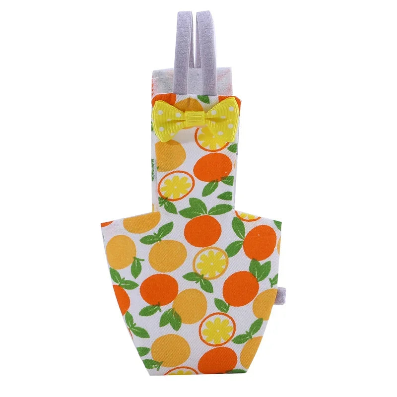NONECN Parrot Diaper With Bowtie Flight Suit For Birds