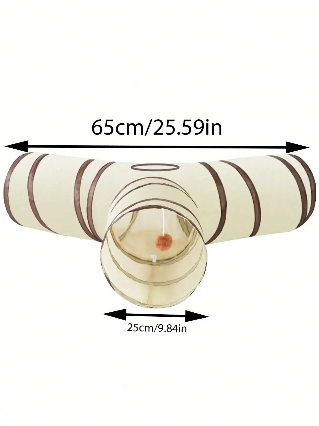 Foldable Cat Tunnel Detachable Play and Sleep Toy for Cats