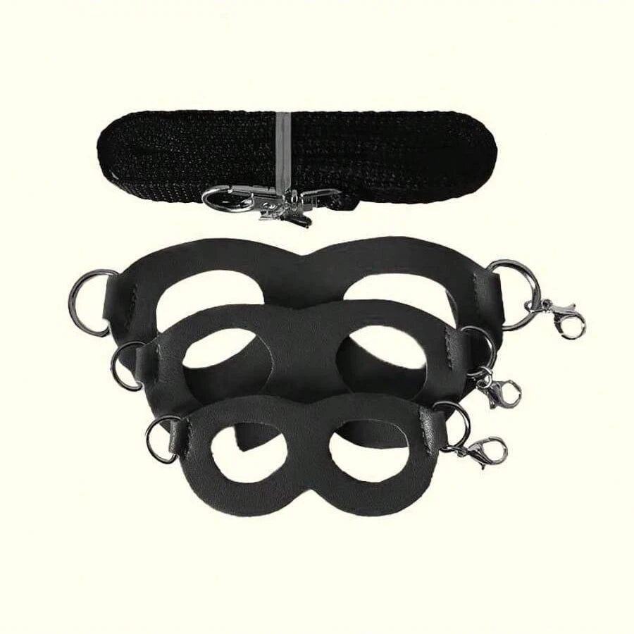 Small Animal Harness and Leash Set with Escape Proof Collar