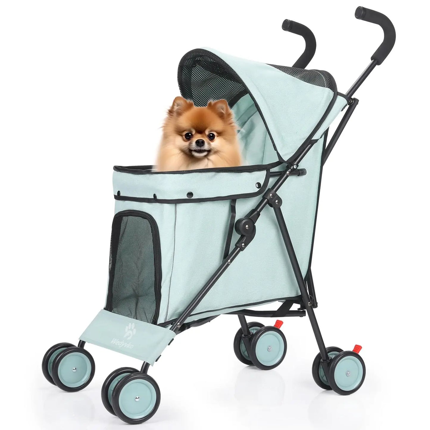 Travel Dog Stroller for Small Dogs and Cats 33 Lbs