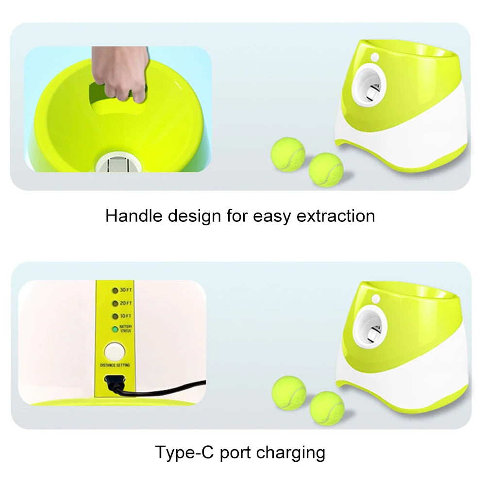 Automatic Dog Ball Launcher For Indoor Outdoor Play