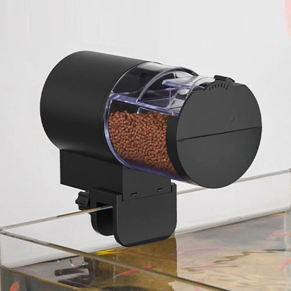 Automatic Fish Feeder With Large Capacity Timer Dispenser