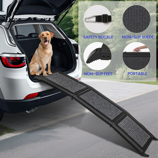 Folding Dog Ramp For Car Non Slip Portable SUV Ramp