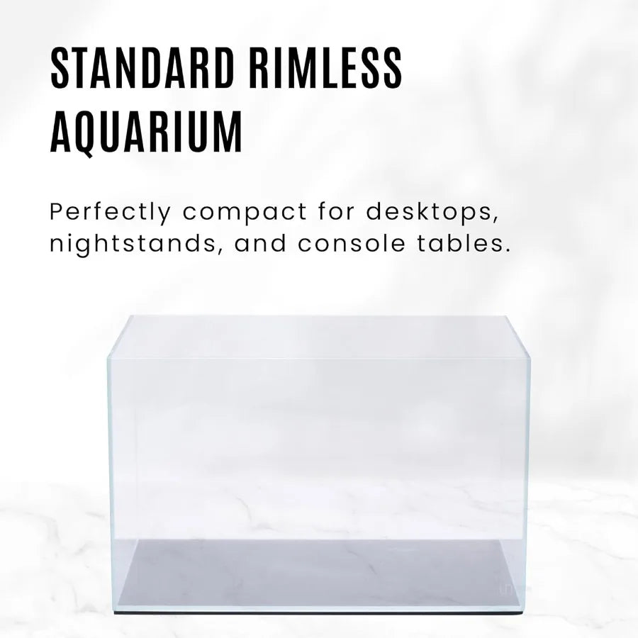 Ultra Clear Rimless Fish Tank With 45 Mitered Edge Glass