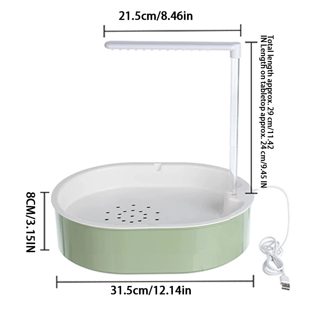 Parrot Bath Tub And Bird Shower Cleaning Station For Birds