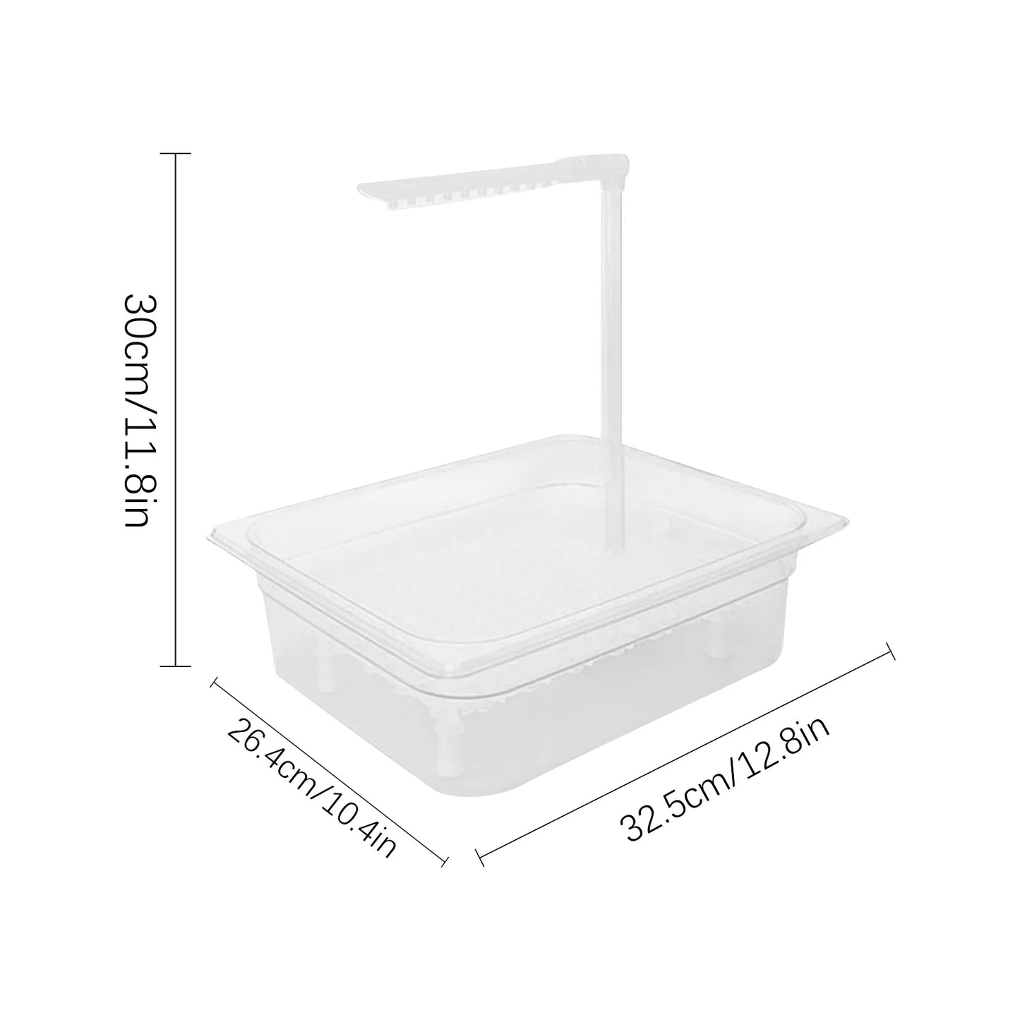 Parrot Automatic Bathtub Bird Bath With Circulating Water System