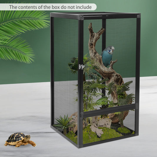 Bymaocar Micro Habitat Terrarium Enclosure Reptile Feeding Box 20kg