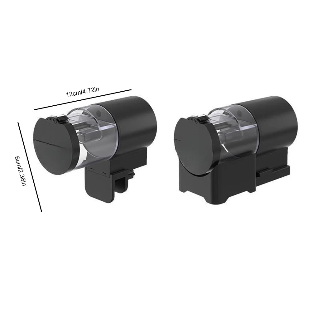 Automatic Fish Feeder With Large Capacity Timer Dispenser