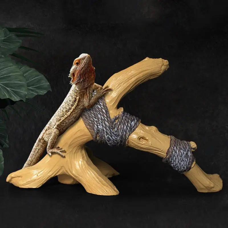 Snake Climbing Branch Resin Wood For Reptile Terrarium Decor
