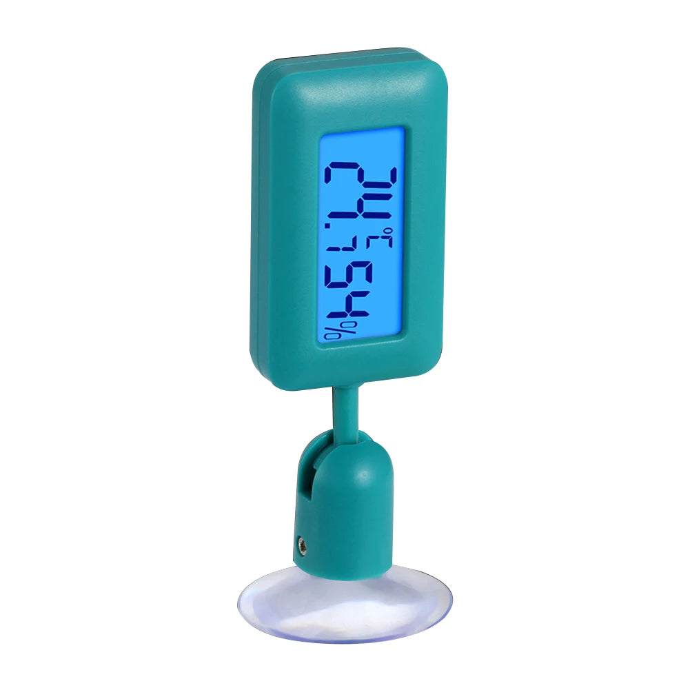 Shunmaii Reptile Digital Thermometer Hygrometer for Terrarium with Suction Cup