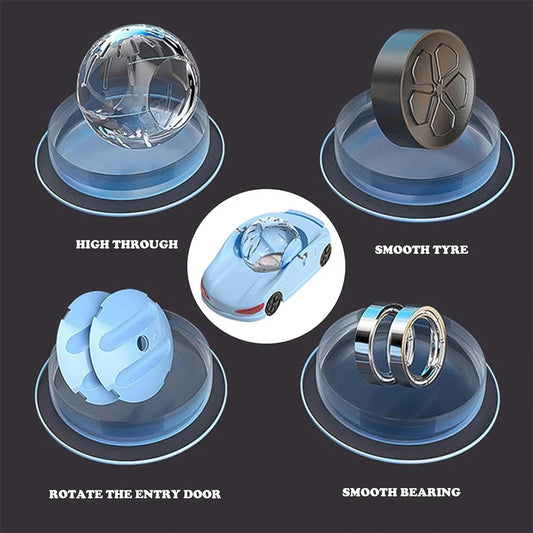 Shunmaii Hamster Exercise Ball Transparent Rolling Toy Car For Hamsters