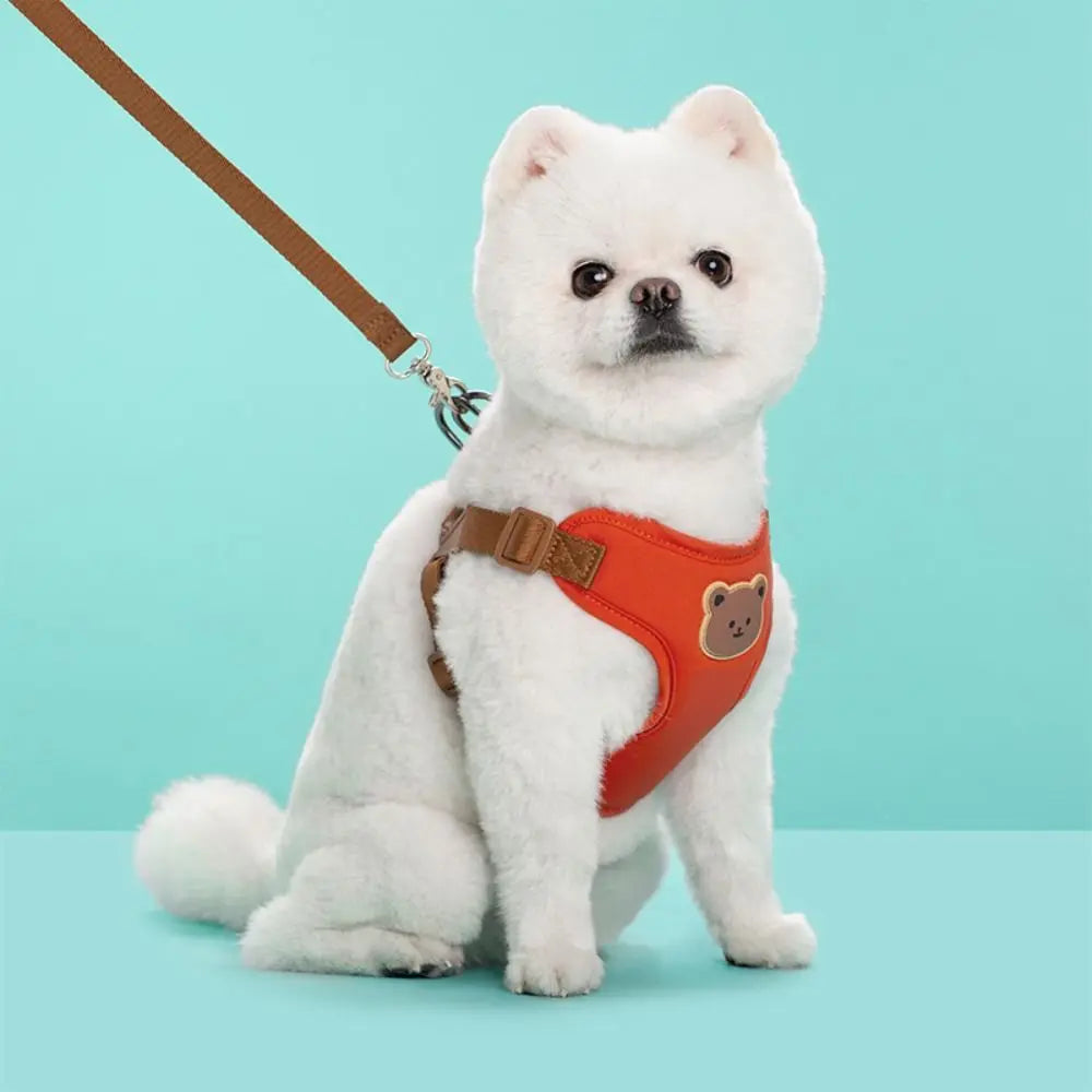 Pet Harness Leash For Small Medium Dogs And Cats Adjustable