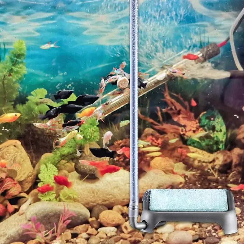 Fish Tank Bubble Diffuser Stone Stainless Steel Oxygen Enhancer