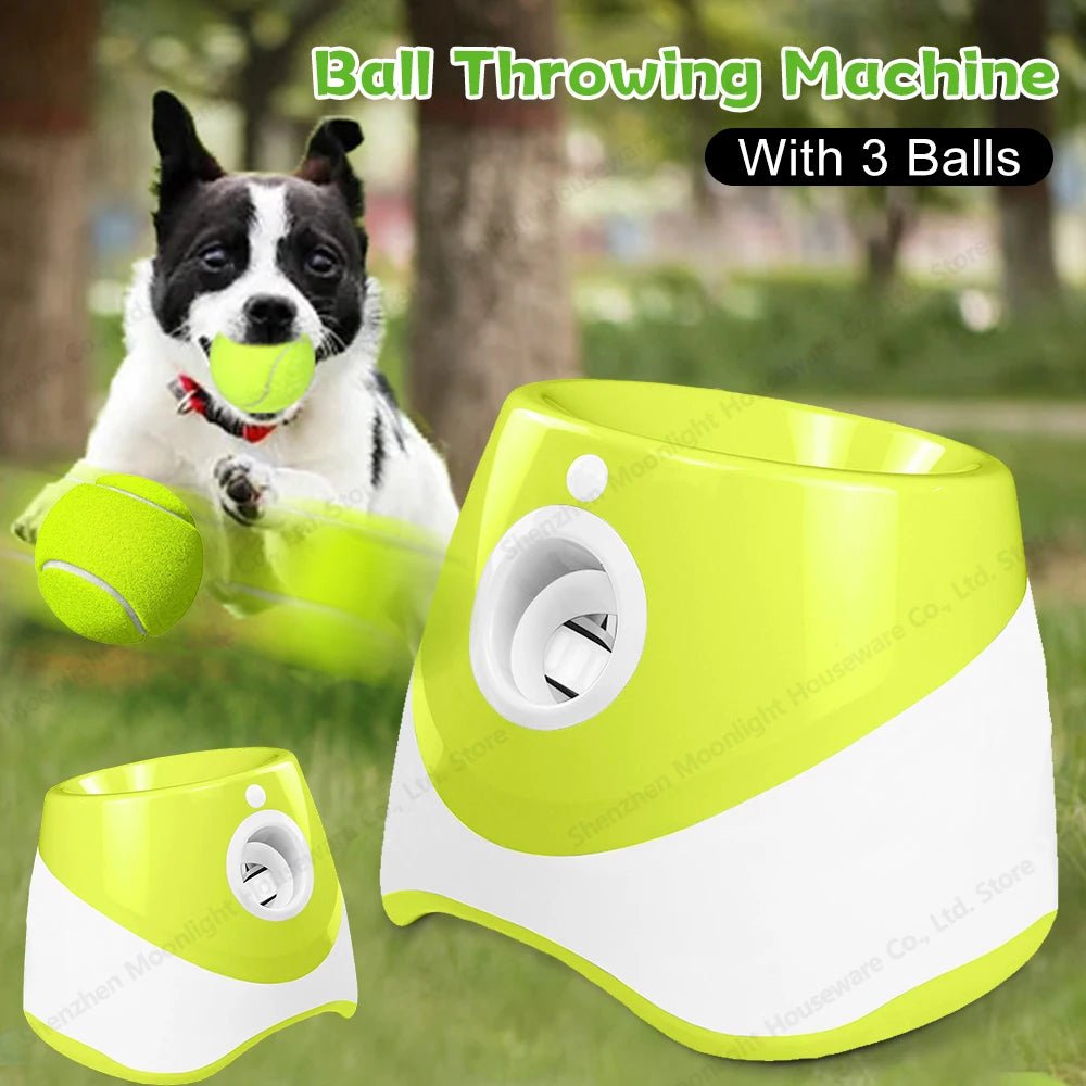 Automatic Dog Ball Launcher For Indoor Outdoor Play