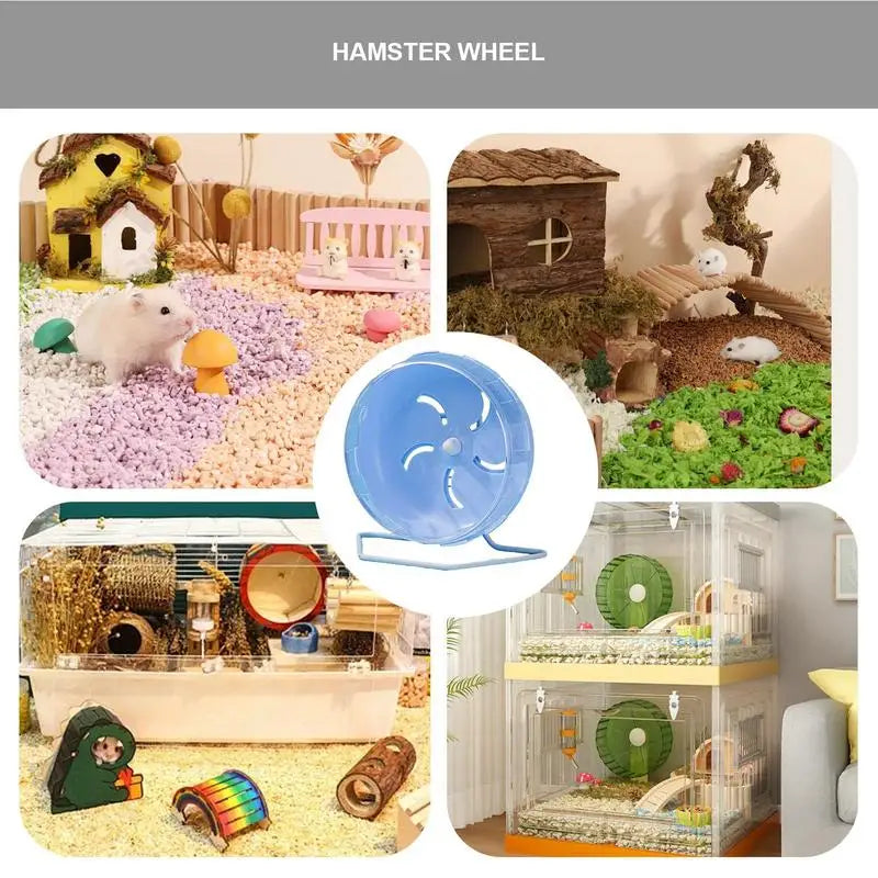 Noiseless Hamster Exercise Wheel for Rats and Gerbils