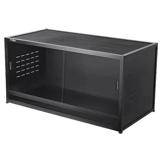 XMSJ Reptile Terrarium With Sliding Doors And Lock