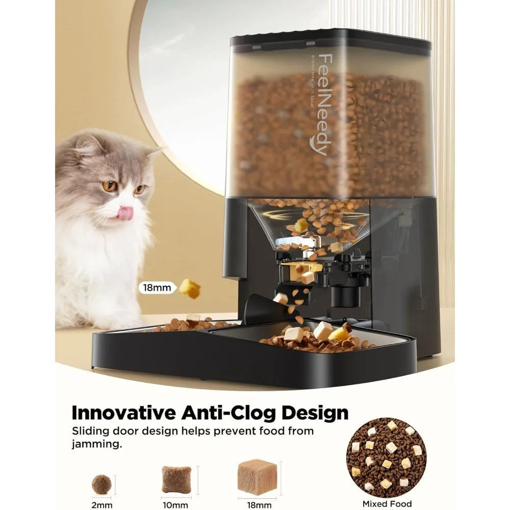 Automatic Pet Feeder With Timer And Voice Recorder