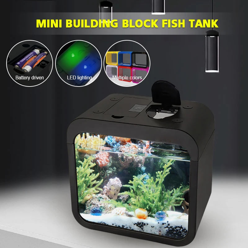 Creative Aquarium LED Decoration Betta Fish Tank Light Display
