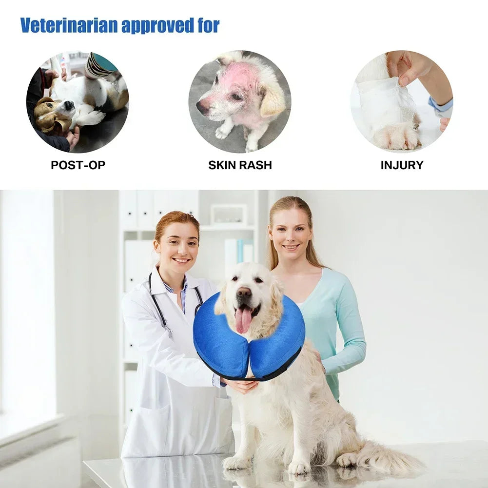 NONECN Inflatable Recovery Collar For Dogs And Cats After Surgery