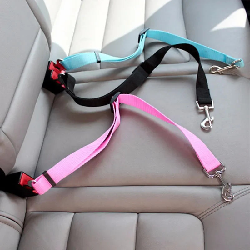 YOUSECN Adjustable Pet Car Seat Belt For Dogs And Cats