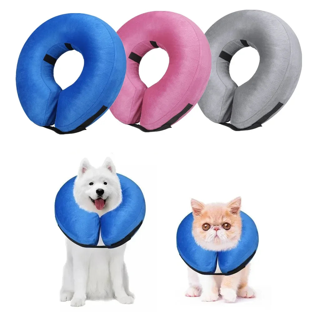 NONECN Inflatable Recovery Collar For Dogs And Cats After Surgery