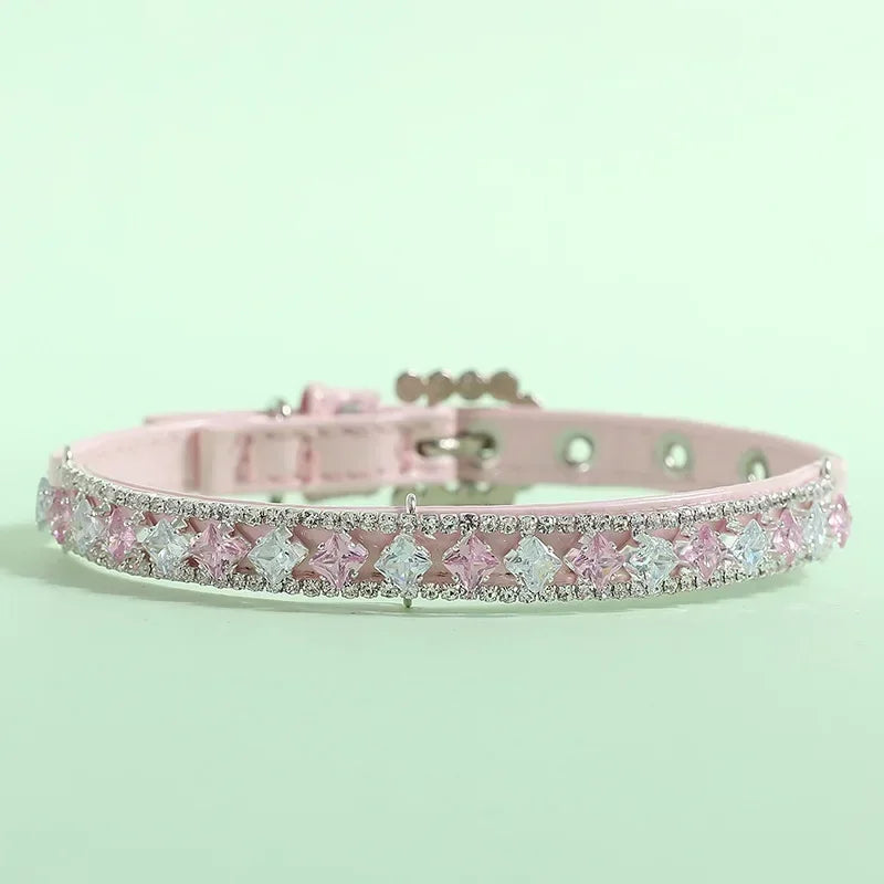 Luxury Pearl Necklace Rhinestone Collar For Cats And Dogs