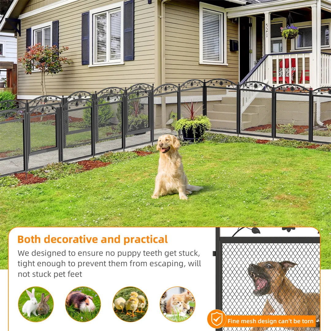 BINGOPAW Heavy Duty Dog Playpen With Waterproof Whelping Pad