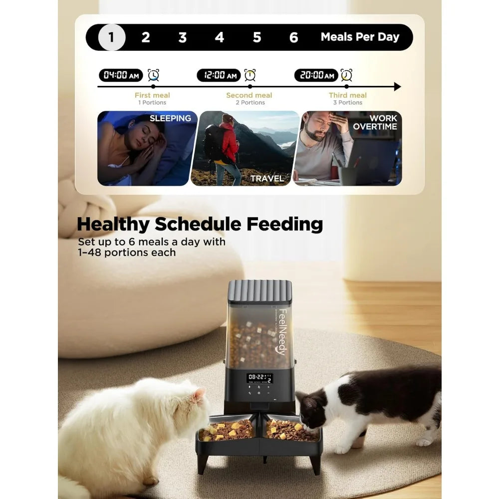 Automatic Pet Feeder With Timer And Voice Recorder
