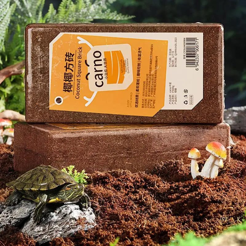 Coco Coir Substrate For Reptiles Snake Geckos Tortoises Frogs