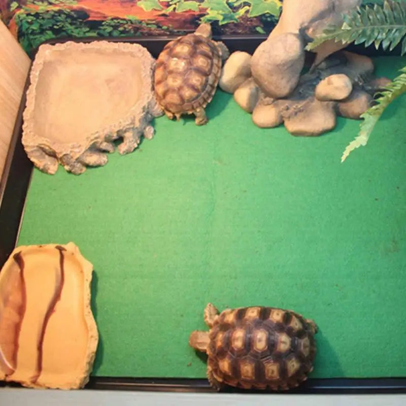 Reptile Carpet Terrarium Bedding Substrate Liner With Strong Water Absorption