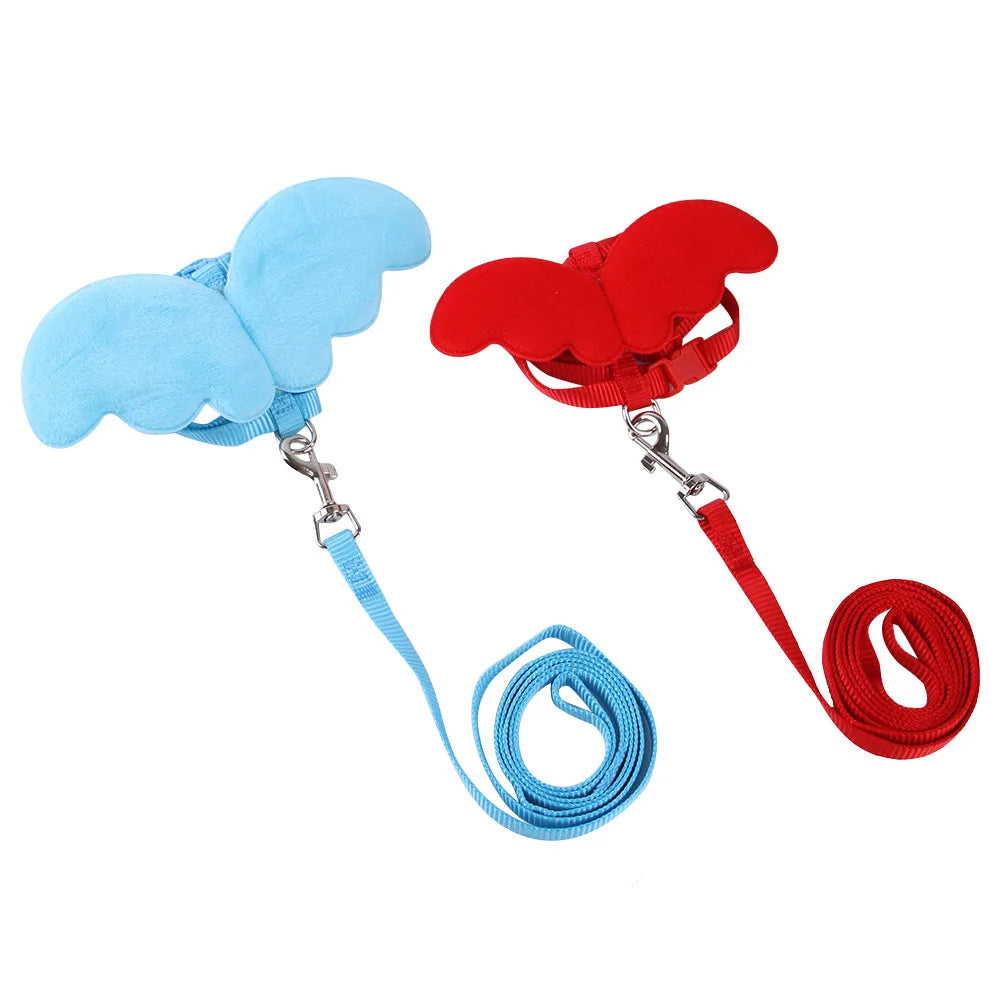 Angel Wings Harness and Leash for Small and Medium Pets