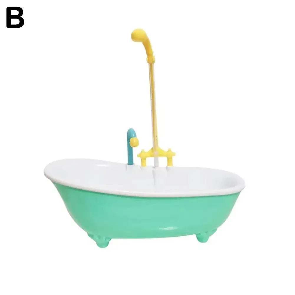 NONECN Parrot Bath Bird Shower Tub Plastic Cage Accessory